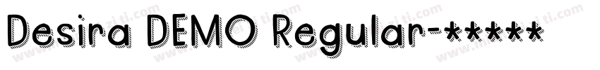 Desira DEMO Regular字体转换
